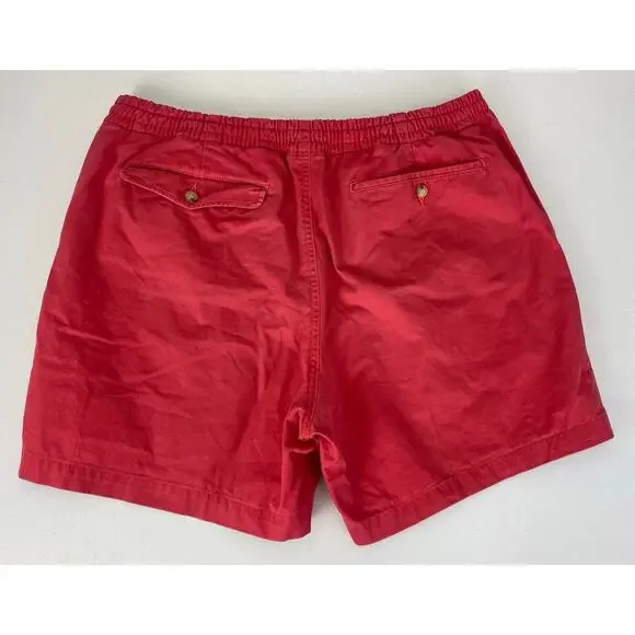 Men Polo Ralph Lauren Stretch Classic Fit 5" drawstring elastic chino shorts, XL - Picture 3 of 4